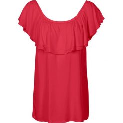 Bluzki damskie: Bluzka „carmen” bonprix czerwony