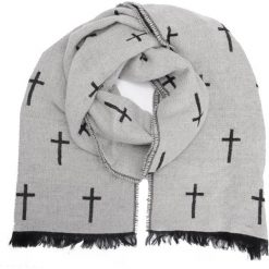 Xagon Man Szalik "Croci". Rękawiczki męskie z nadrukiem. Za 189,00 zł.
