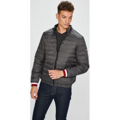 Tommy Hilfiger - Kurtka puchowa dwustronna. Szare płaszcze męskie TOMMY HILFIGER, xl, bez wzorów, z elastanu, krótkie, bez kaptura. W wyprzedaży za 579,90 zł.