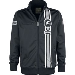 GoodYear Trikotfleece Jacket Kurtka czarny. Czarne kurtki męskie marki GoodYear, s, z aplikacjami, z polaru. Za 164,90 zł.