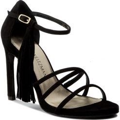 Rzymianki damskie: Sandały STUART WEITZMAN – Frabtional Black Suede