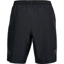 Under Armour Woven Graphic Short 8'' 1309651-001 spodenki męskie czarne XL. Czarne spodenki i szorty męskie Under Armour, s, bez wzorów, z poliesteru, krótkie. W wyprzedaży za 99,99 zł.