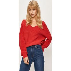 Glamorous - Sweter. Czarne swetry damskie Glamorous, s, bez wzorów, z dzianiny, bez rękawów, bez kaptura. W wyprzedaży za 99,90 zł.