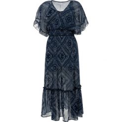 Sukienka codzienna Pepe Jeans Sofia PL952539. Niebieskie sukienki damskie Pepe Jeans, na co dzień, xs, bez wzorów, z poliesteru, bez kołnierzyka, bez rękawów, proste. W wyprzedaży za 199,00 zł.
