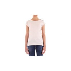 T-shirty z krótkim rękawem Barbour BATEE0355. Brązowe t-shirty damskie Barbour, bez wzorów, bez kołnierzyka. Za 184,69 zł.