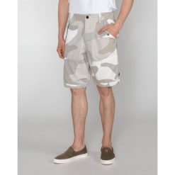G-Star RAW Rovic Szorty Szary Beżowy. Szare spodenki i szorty męskie G-Star RAW, bez wzorów, z bawełny, retro. Za 498,95 zł.