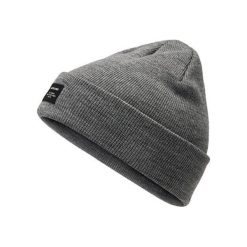 Jack&Jones Męska Czapka Beanie Noos Grey Melange. Szare czapki męskie marki Jack&Jones, z materiału. W wyprzedaży za 47,00 zł.