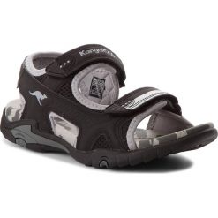 Sandały chłopięce: Sandały KANGAROOS – Sinclar II 16023 000 5007 Jet Black/Vapor Grey