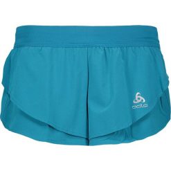 Szorty "Zeroweight" w kolorze turkusowym do biegania. Niebieskie spodenki sportowe damskie Odlo Women, l, bez wzorów, z materiału, do biegania. W wyprzedaży za 119,95 zł.