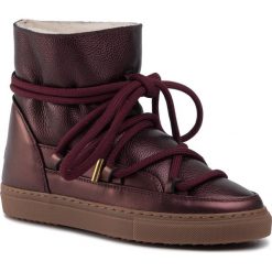 Buty INUIKII - Sneaker 70202-59 Bordeaux. Czerwone kozaki damskie Inuikii, na zimę, ze skóry, bez obcasa, bez zapięcia. Za 989,00 zł.