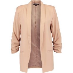 Marynarki i żakiety damskie: Missguided GATHERED SLEEVE TAILORED Żakiet nude