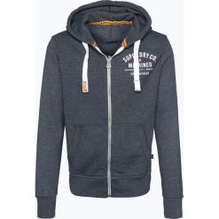 Bejsbolówki męskie: Superdry - Męska bluza rozpinana, szary