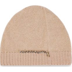 Czapka PATRIZIA PEPE - 2V8388/A3IPN-F1VW Beige/Galaxy Gold. Brązowe czapki damskie Patrizia Pepe, bez wzorów, z wiskozy. W wyprzedaży za 219,00 zł.