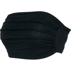 Urban Classics Ladies Bandeau Top Top Bandeau czarny. Czarne bluzki damskie marki Urban Classics, l, bez wzorów, bez kołnierzyka, bez rękawów. Za 29,90 zł.