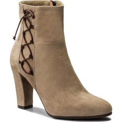 Botki SERGIO BARDI - Avezzano FW127264017JR 203. Brązowe buty zimowe damskie marki Sergio Bardi, z materiału, na obcasie. W wyprzedaży za 239,00 zł.