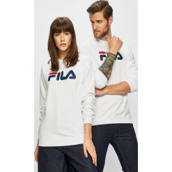 Fila - Bluza. Niebieskie bluzy męskie Fila, s, z nadrukiem, z bawełny, z okrągłym kołnierzem, bez rękawów, bez kaptura. Za 259,90 zł.