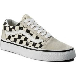 Tenisówki Vans Old Skool VA38G127K. Czarne półbuty damskie Vans, bez wzorów, bez zapięcia. Za 319,00 zł.