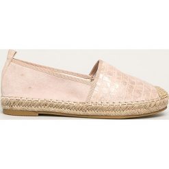 Answear - Espadryle Best Shoes. Różowe espadryle damskie ANSWEAR, bez wzorów, z gumy, bez obcasa, na obcasie. W wyprzedaży za 59,90 zł.