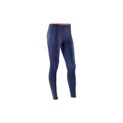 Legginsy fitness kardio 120 damskie. Czerwone legginsy sportowe damskie marki DOMYOS, l, z elastanu. W wyprzedaży za 39,99 zł.