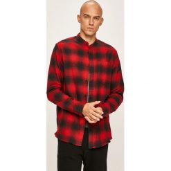 Jack & Jones - Koszula. Zielone koszule męskie Jack & Jones, s, bez wzorów, z bawełny, casualowe, ze stójką, z długim rękawem. W wyprzedaży za 139,90 zł.