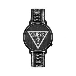Zegarek GUESS - Originals V1012M2 BLACK/BLACK. Czarne zegarki damskie Guess. Za 419,00 zł.