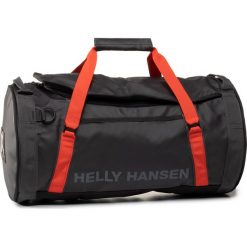 Torba HELLY HANSEN - Duffel Bag 2 30L 68006-984 Ebony/Cherry Tomato. Czarne plecaki męskie Helly Hansen, bez wzorów, z materiału, sportowe. W wyprzedaży za 239,00 zł.