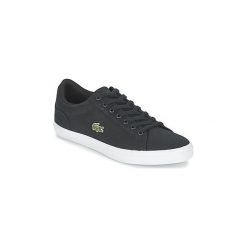 Buty Lacoste LEROND BL 2. Czarne trampki męskie Lacoste, bez wzorów, bez zapięcia. Za 332,10 zł.