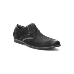 LASOCKI FOR MEN MI07-C443-467-01BIG. Czarne półbuty męskie Lasocki For Men, bez wzorów, ze skóry, bez zapięcia. Za 199,99 zł.