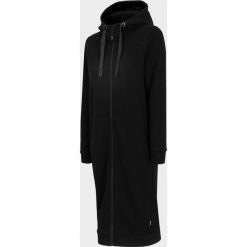 Bluza damska BLD612 - głęboka czerń - Outhorn. Bluzy damskie Outhorn, bez wzorów, z długim rękawem, długie, bez kaptura. Za 149,99 zł.