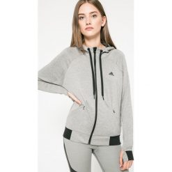 Bluzy rozpinane damskie: adidas Performance - Bluza