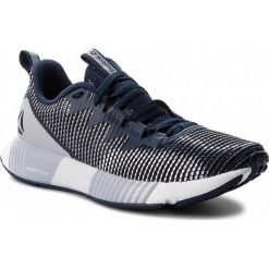 Buty Reebok - Fusion Flexweave CN4714 Navy/Shdw/Wht. Niebieskie buty sportowe damskie Reebok, bez wzorów, z tworzywa sztucznego, sportowe, do biegania. W wyprzedaży za 379,00 zł.