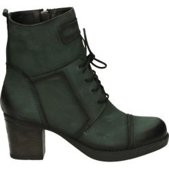 Botki - 703207 NA GR. Czarne botki damskie skórzane Venezia. Za 269,00 zł.