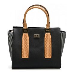 Bessie London Torebka Damska Czarny. Czarne torebki klasyczne damskie Bessie London, z materiału. Za 245,00 zł.