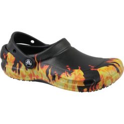 Crocs Bistro Graphic Clog 204044-001 39/40 Czarne. Czarne klapki damskie Crocs, bez wzorów, z syntetyku, bez obcasa. W wyprzedaży za 189,99 zł.