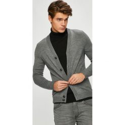 S.Oliver Black Label - Kardigan. Szare kardigany damskie marki s.Oliver BLACK LABEL, s, z wełny. W wyprzedaży za 179,90 zł.