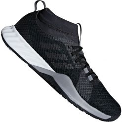 Czarne Buty adidas Crazytrain Pro 3.0 M AQ0414. Czarne buty sportowe męskie Adidas, na jesień, z tkaniny, bez zapięcia, do biegania. W wyprzedaży za 309,00 zł.