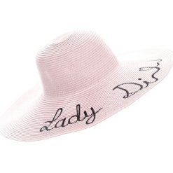 Różowy Kapelusz Lady Di. Czerwone kapelusze damskie marki Born2be, na lato. Za 29,99 zł.