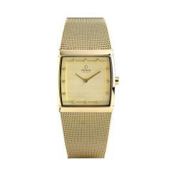 Obaku V102LGGMG - Zostań stałym klientem i kupuj jeszcze taniej. Brązowe zegarki damskie marki Obaku. Za 504,00 zł.
