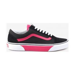 Vans Old Skool Trampki Czarny Różowy. Różowe trampki męskie Vans, bez wzorów, z materiału, bez zapięcia. Za 309,95 zł.