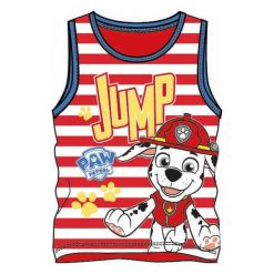 Disney By Arnetta Koszulka Chłopięca Paw Patrol 92 Czerwony. Czerwone t-shirty chłopięce Disney By Arnetta, z nadrukiem, z materiału, bez rękawów. Za 35,00 zł.