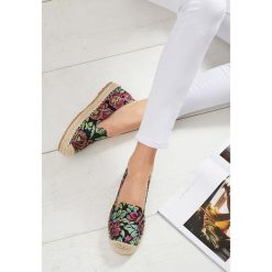 Espadryle damskie: Czarno-Fuksjowe Espadryle Heaven’s Now