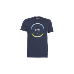 T-shirty z krótkim rękawem Billabong ROTATED TEE SS. Niebieskie t-shirty męskie Billabong, m, bez wzorów, bez kołnierzyka, krótkie. Za 87,20 zł.