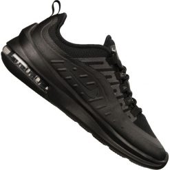 Czarne Buty Nike Air Max Axis M AA2146-006. Czarne buty sportowe męskie Nike, na jesień, ze skóry, z paskami, do biegania, nike air max. W wyprzedaży za 429,00 zł.