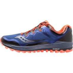 Saucony PEREGRINE 8 Obuwie do biegania Szlak blue/black/vizired. Niebieskie buty do biegania męskie Saucony, z materiału. Za 569,00 zł.