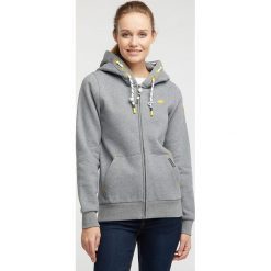 Bluza w kolorze szarym. Szare bluzy damskie Schmuddelwedda Women, xs, bez wzorów, bez rękawów, bez kaptura. W wyprzedaży za 171,95 zł.