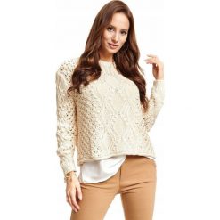 Sweter damski dzianina evening falls. Swetry damskie Merg Selection, na jesień, uniwersalny, bez wzorów, z dzianiny, bez rękawów, bez kaptura. Za 99,00 zł.