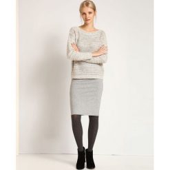 Swetry oversize damskie: SWETER DŁUGI RĘKAW DAMSKI KLASYCZNY, LUŹNY