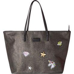 Shopper bag damskie: Shopper bag w kolorze brązowym – 55 x 32 x 18 cm