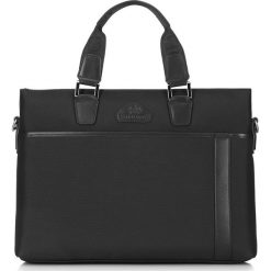 Torba na laptopa 88-3U-900-1. Czarne torby na laptopa Wittchen, w paski, z nylonu. Za 599,00 zł.