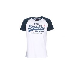 T-shirty z krótkim rękawem Superdry VINTAGE LOGO 1ST RAGLAN TEE. Białe t-shirty męskie Superdry, s, bez wzorów, vintage, bez kołnierzyka, krótkie. Za 119,20 zł.